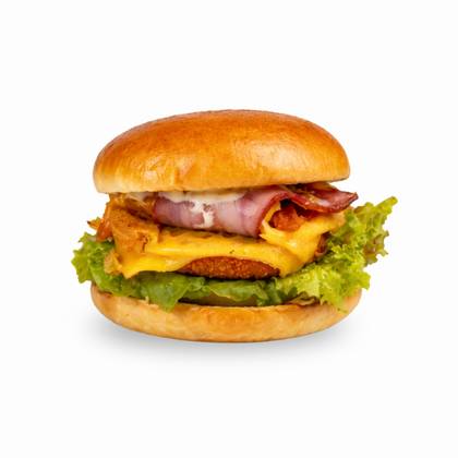 Hambúrguer Frango Crispy