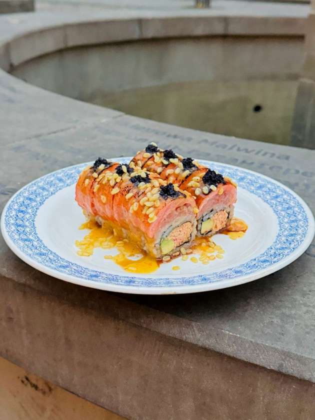 Лосось, Манго, Тунець