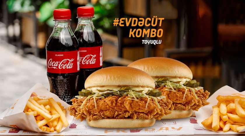#Two FryChicken Meals combo💥 + Coca-Cola®