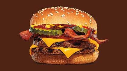 Bacon Double Cheese Burger