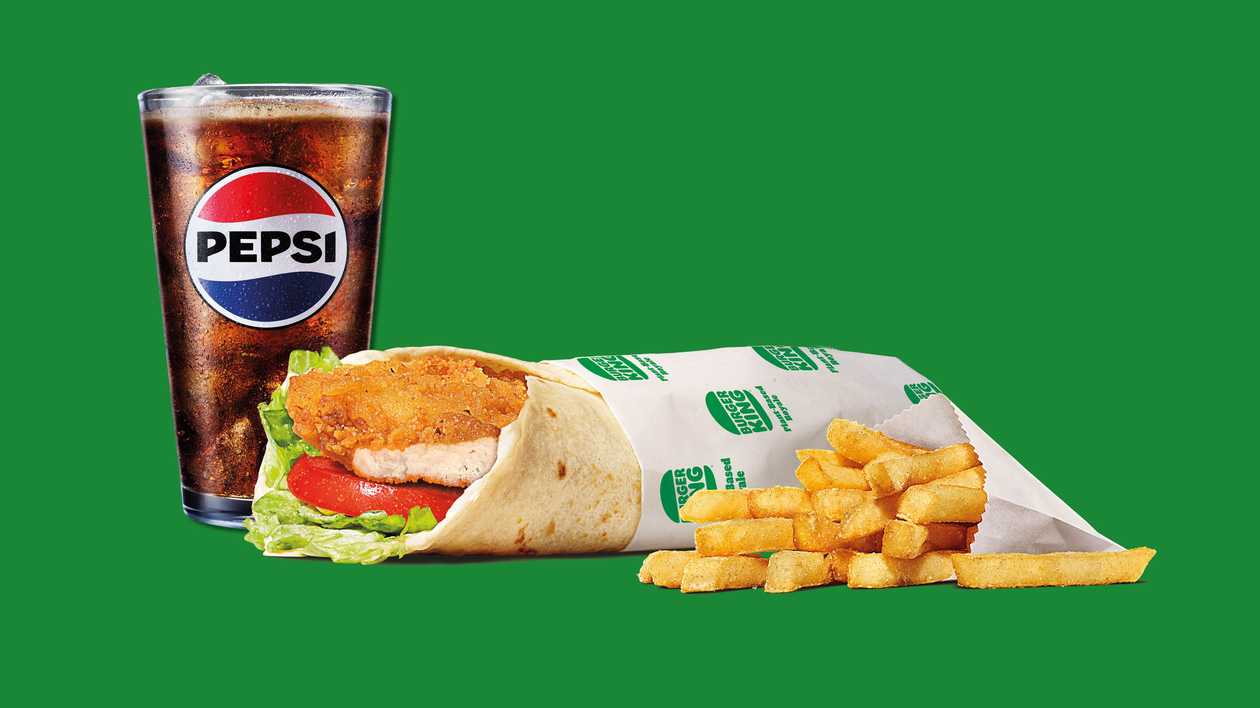 Plant-Based Royale Wrap Meal