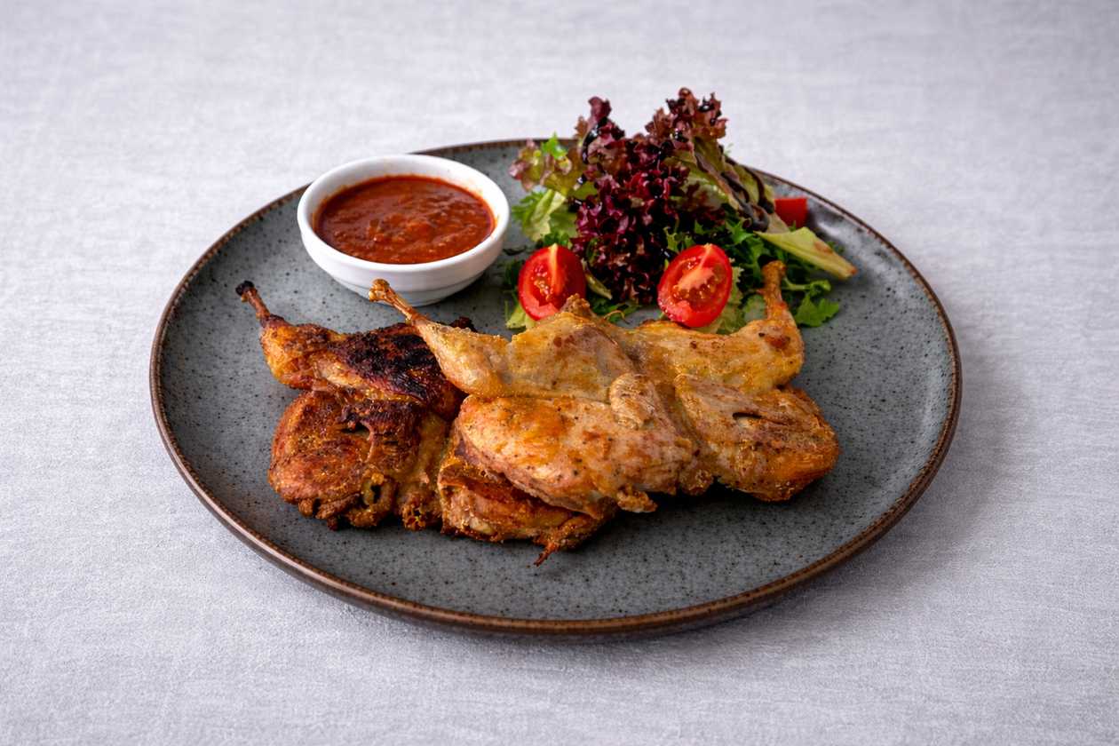 Перепілка у соусі ткемалі 2 шт