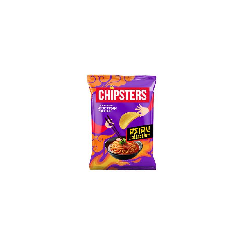 Chipster's Chipsy ziemniaczane o smaku pikantnego udonu 100g