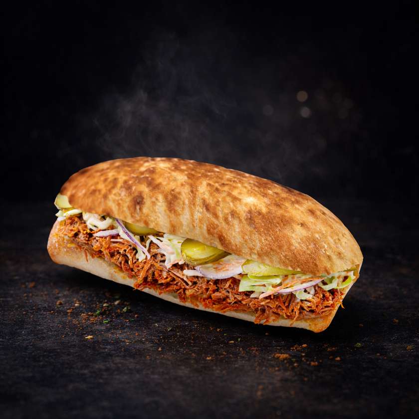 Pulled-Pork Sandwich