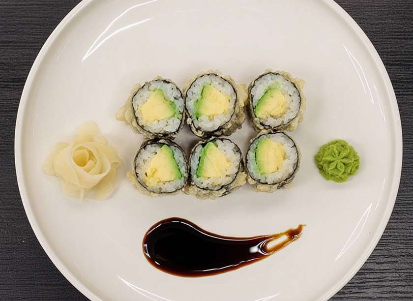 Hosomaki Avocado Tempura