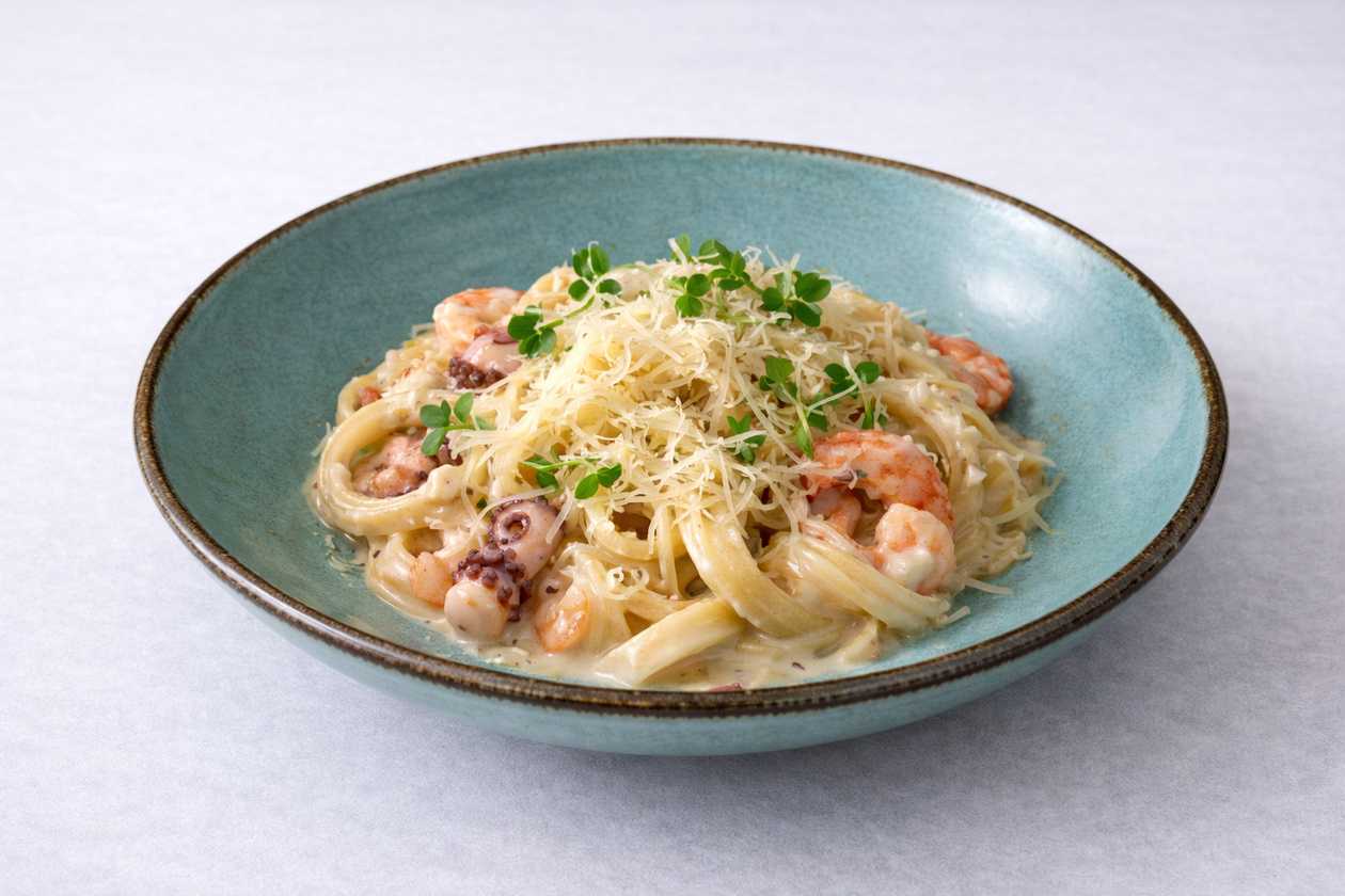 Паста з морепродуктами