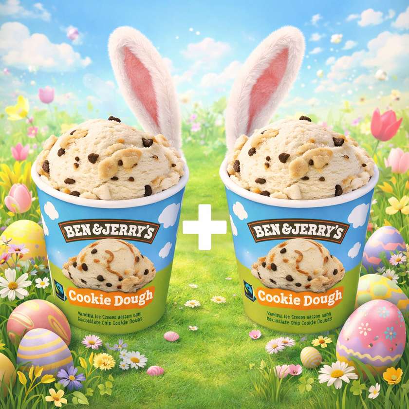 Ben & Jerry's + Free Ben & Jerry's Cookie Dough!