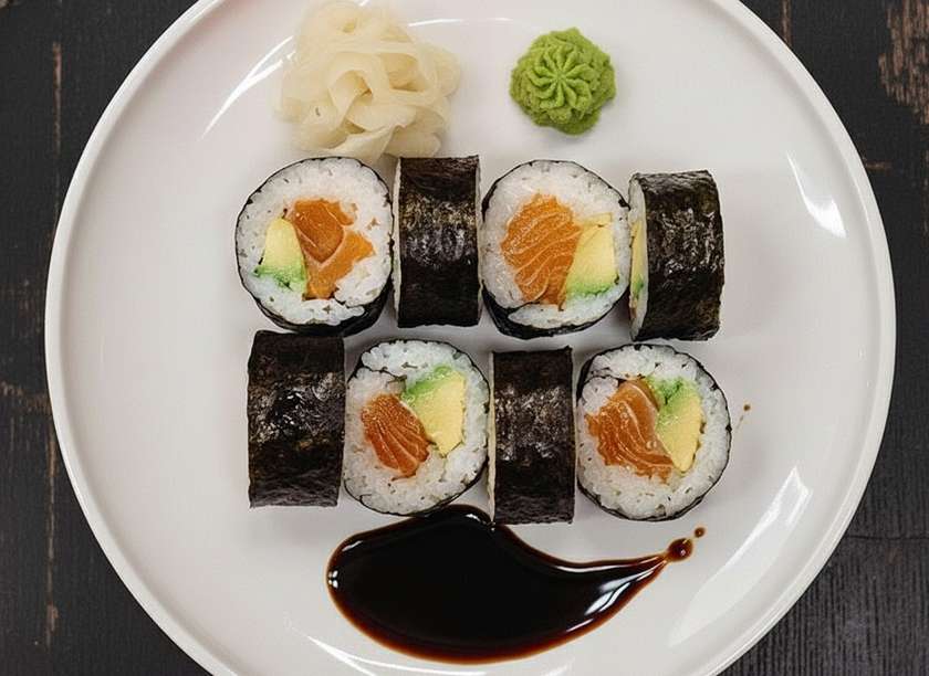 Futomaki Saké Avocado
