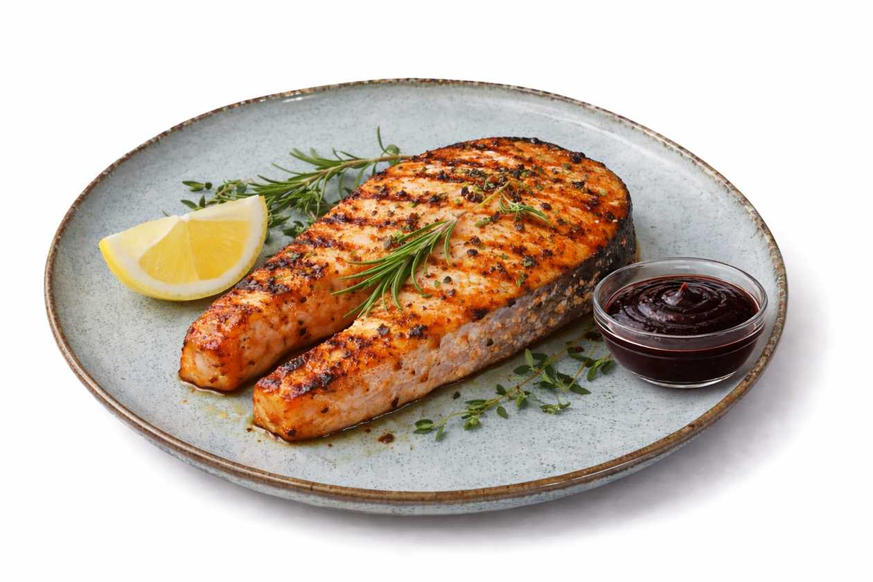 Стейк лосося в тандирі за 100 г