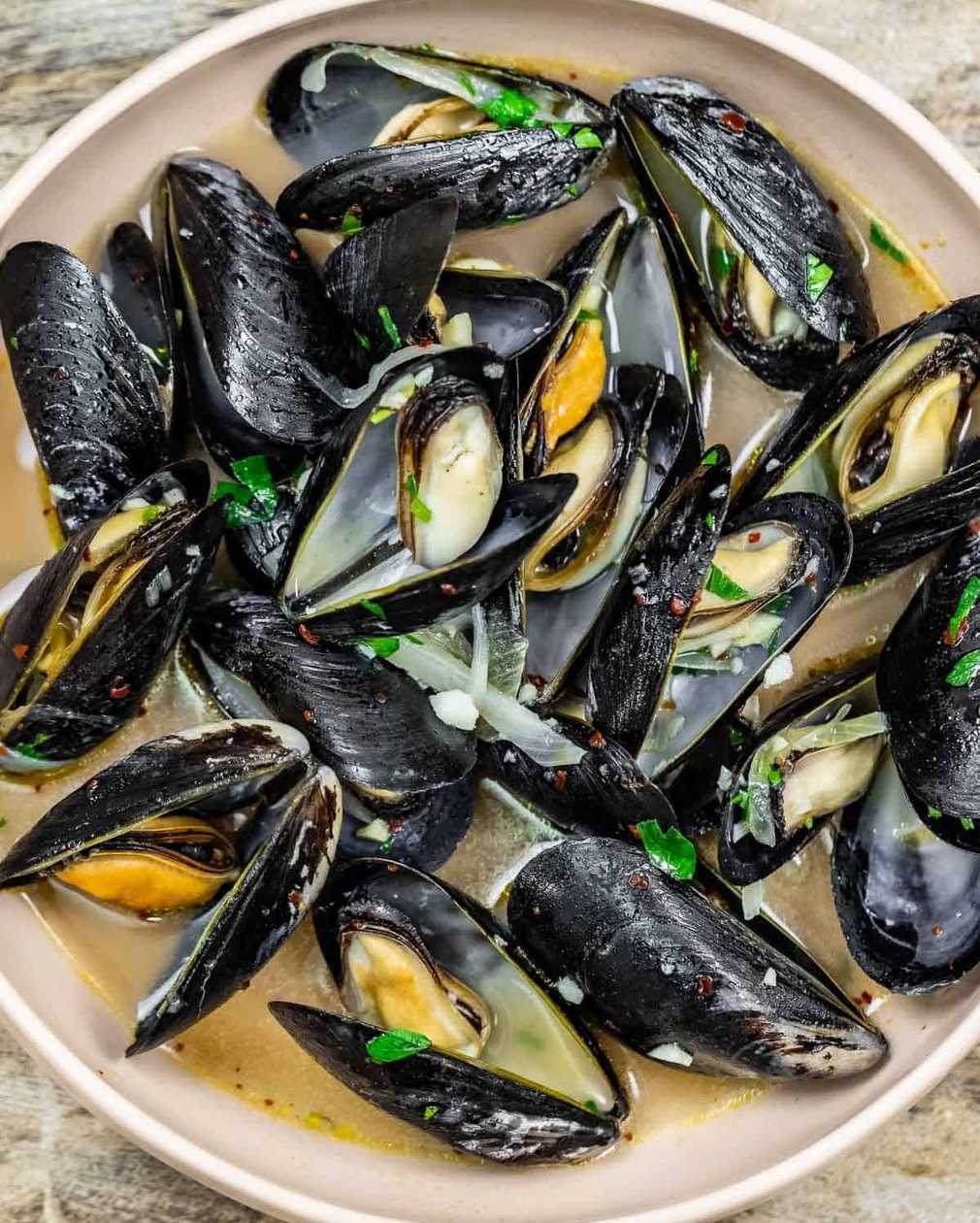 Cozze Scoppiate al Pepe Nero