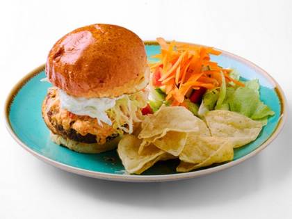 Popeyes burger vegetariánský