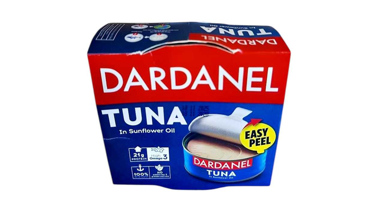 Canned Fish /Dardaneli/ Tuna In Sunflower Oil /24*140 G