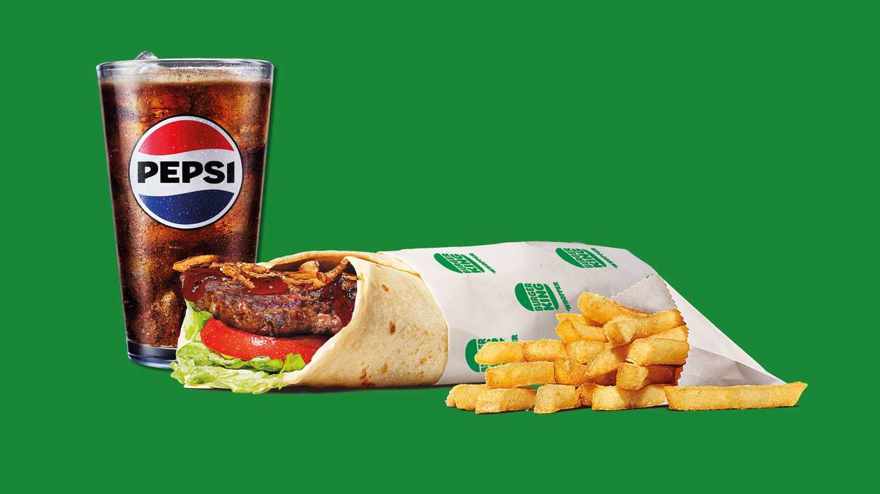 Plant-Based Whopper® Wrap Meal
