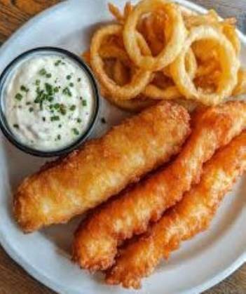 Fritto di Baccalà e calami