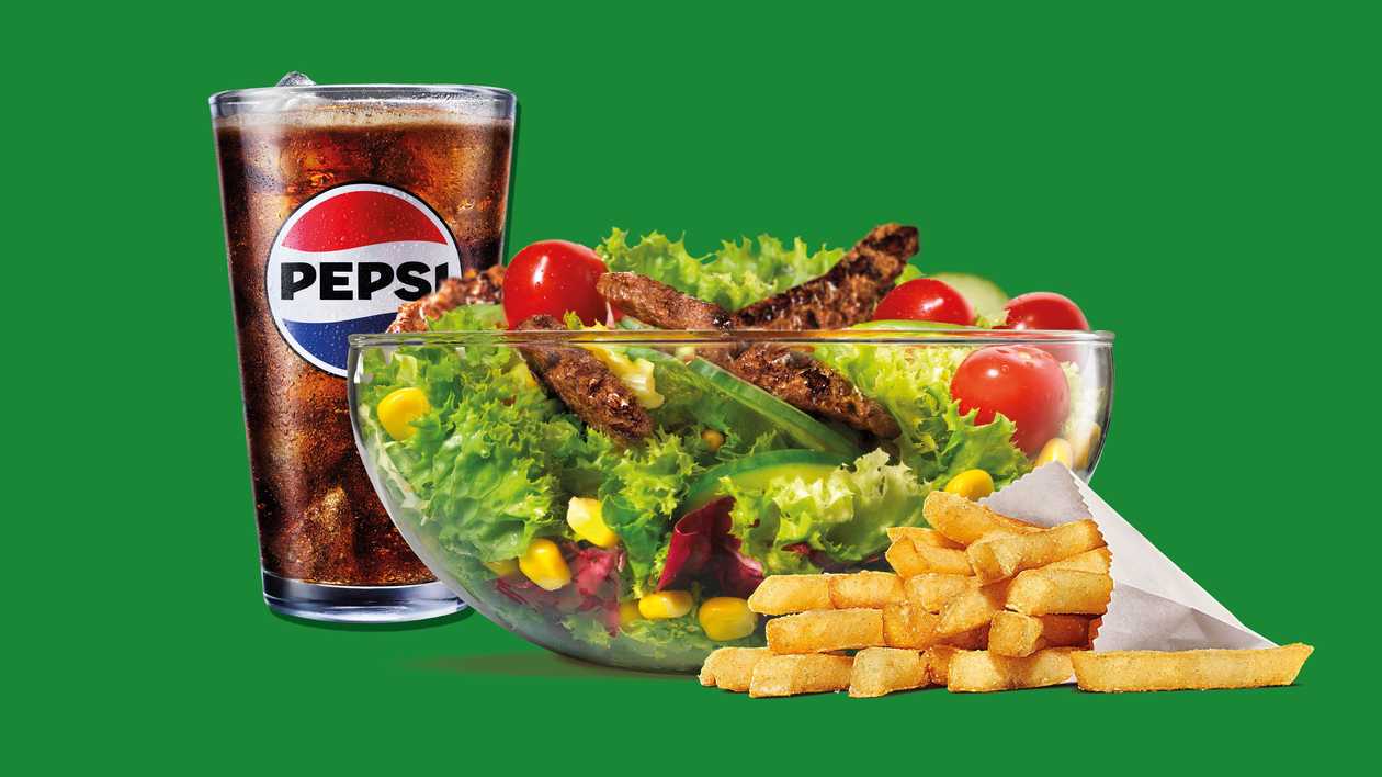 Plant-Based Whopper® Salad Meal