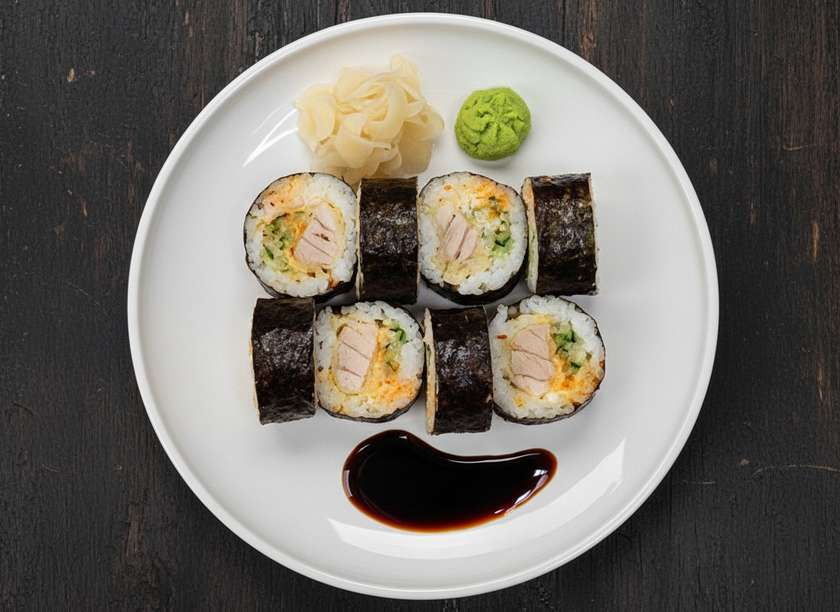 Futomaki Spicy Fried Tuna
