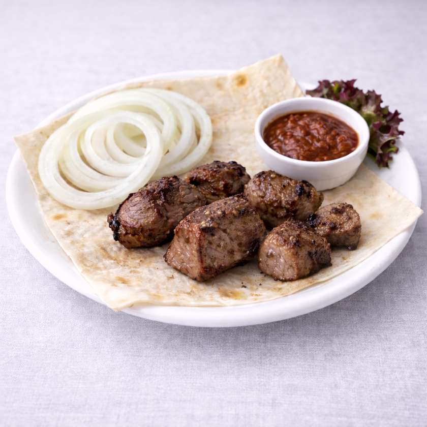 Шашлик із телячої вирізки