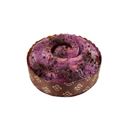 Ube-berry Cinnamon Roll