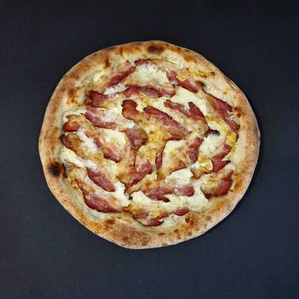 Pizza carbonara