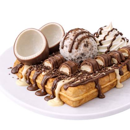 Waffle Kinder Guloso