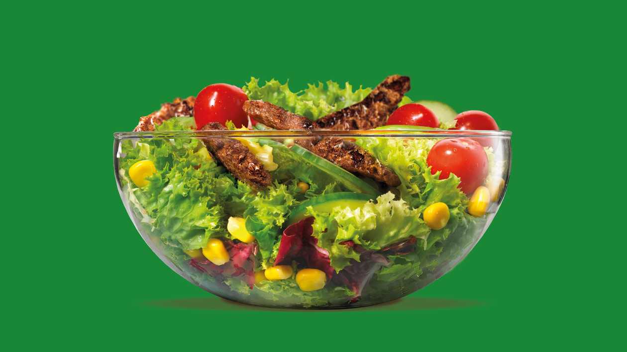 Plant Based Whopper Salad