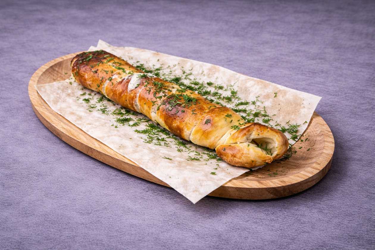 Хачапурі з сулугуні на шампурі