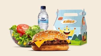 King Junior Cheese Burger