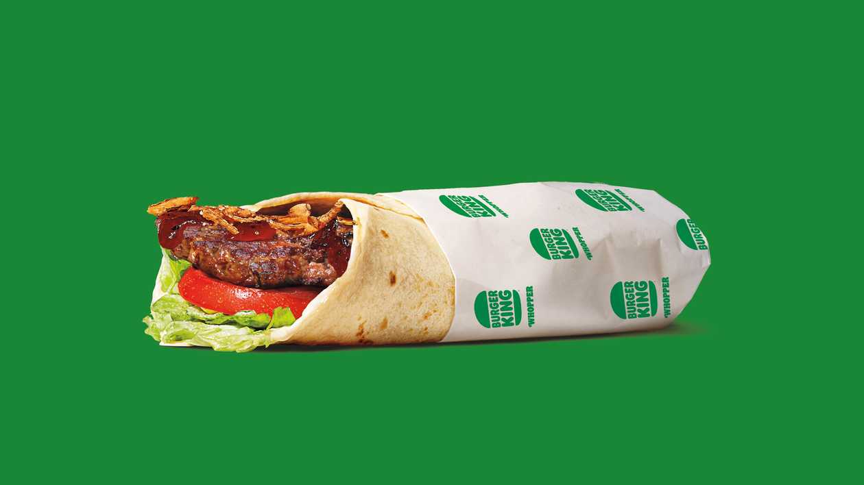 Plant Based Whopper Wrap