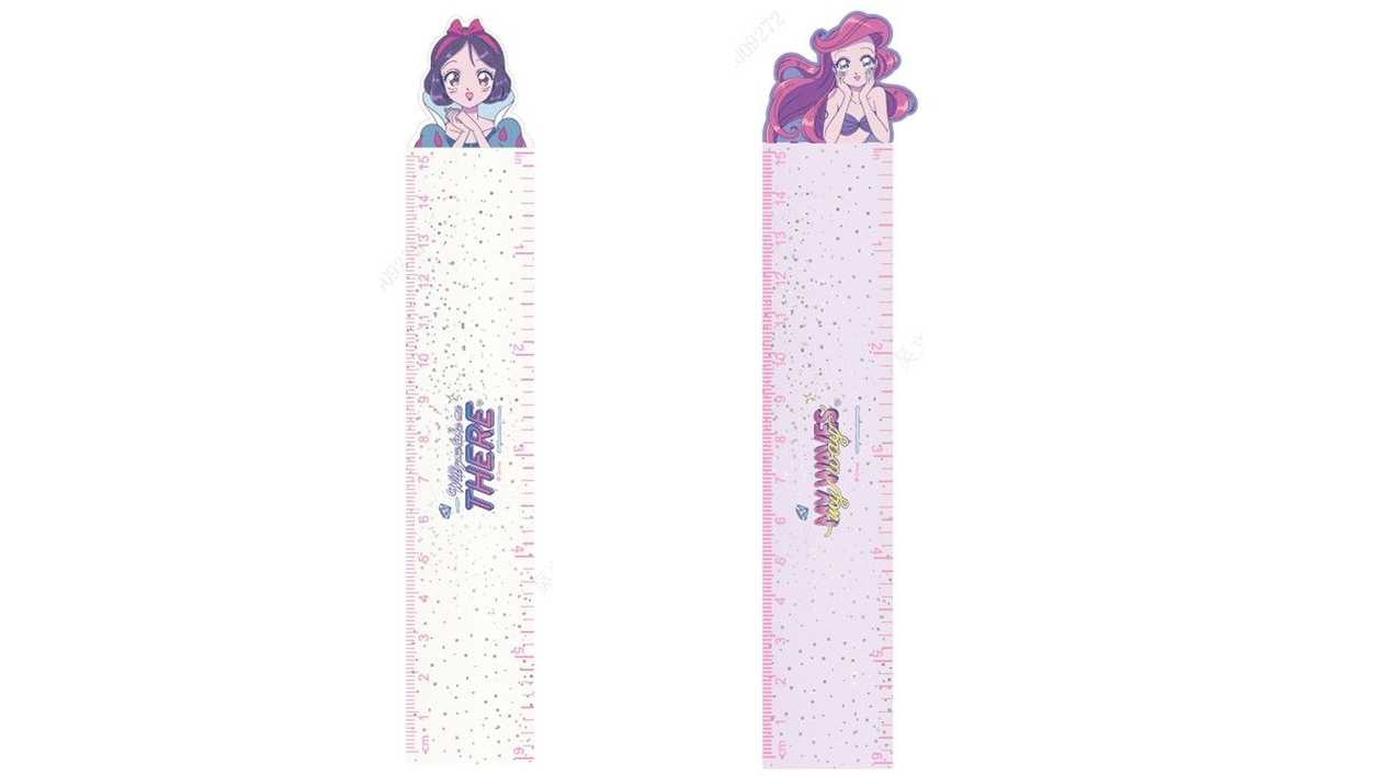 Disney Manga Princess Collection Acrylic Ruler (2 Assorted Models) PDQ