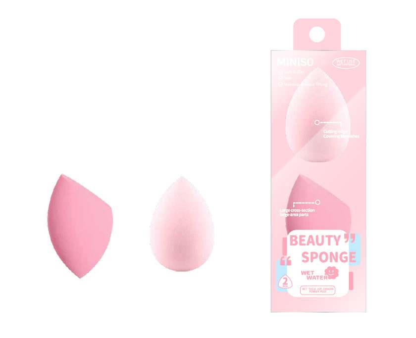 Bloom & Glow Series Makeup Sponge Set (2 pcs)