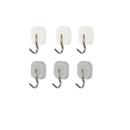 Gradient Series Square Metal Hooks (6 pcs)