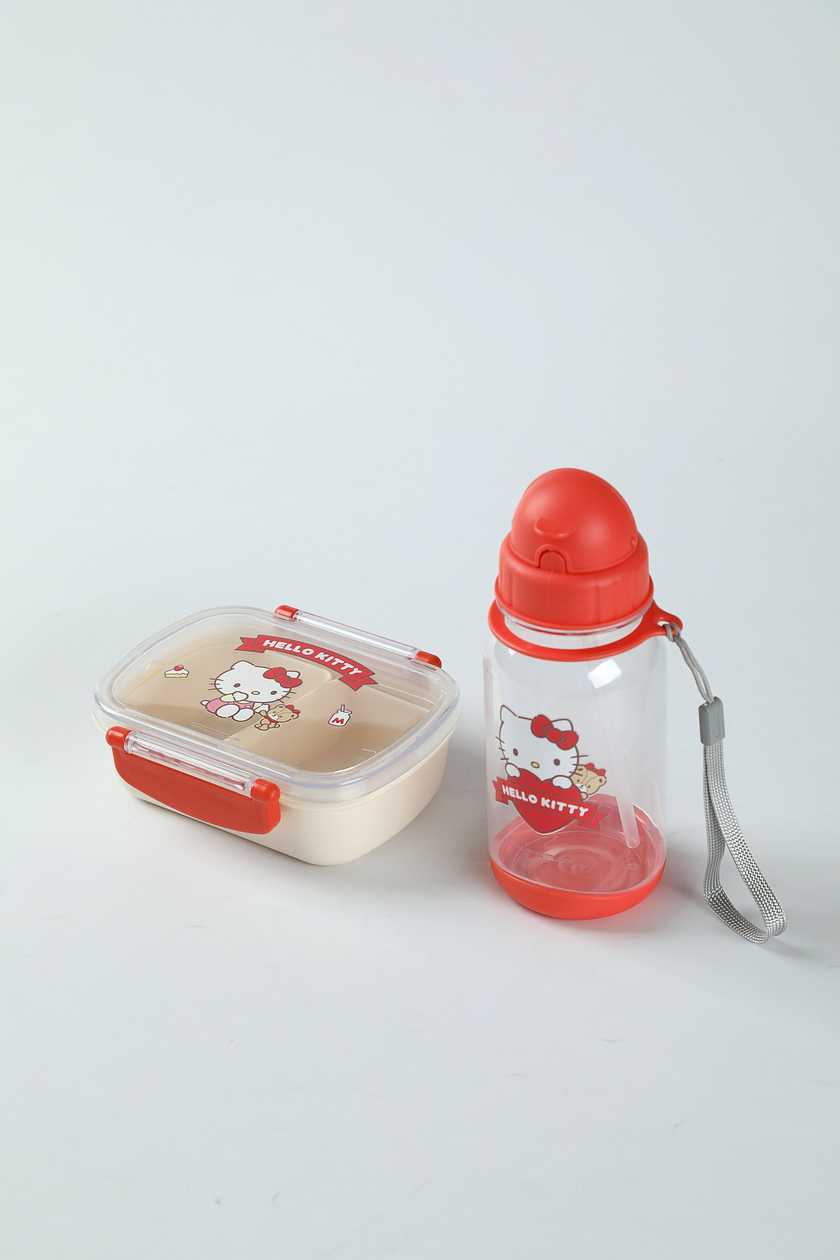 Hello Kitty Bento Box & Water Bottle Set
