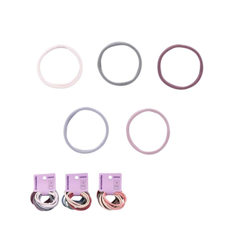 Korean Style 0.55cm Rubber Band 10pcs