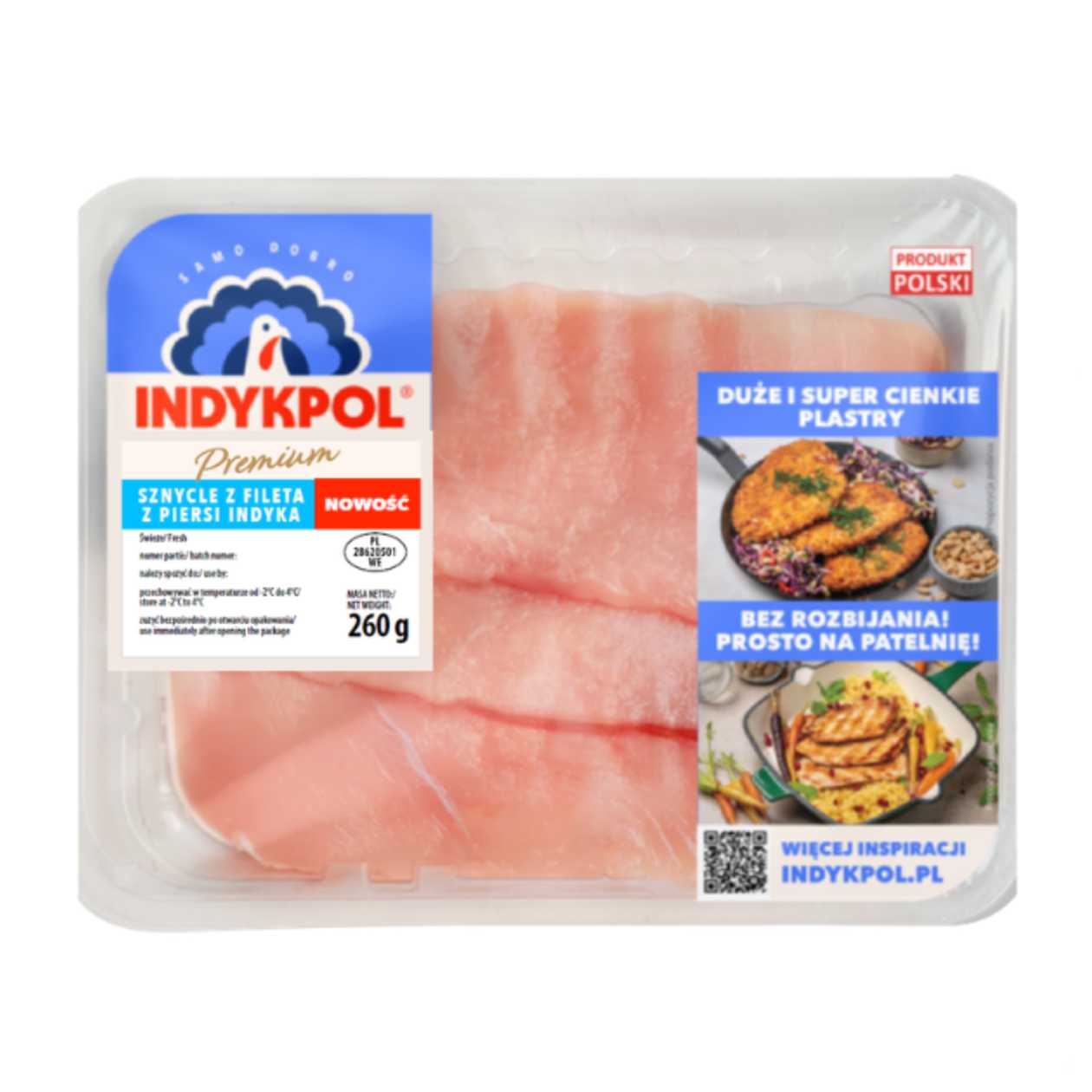 Sznycle Premium Indykpol 260g (expires soon)