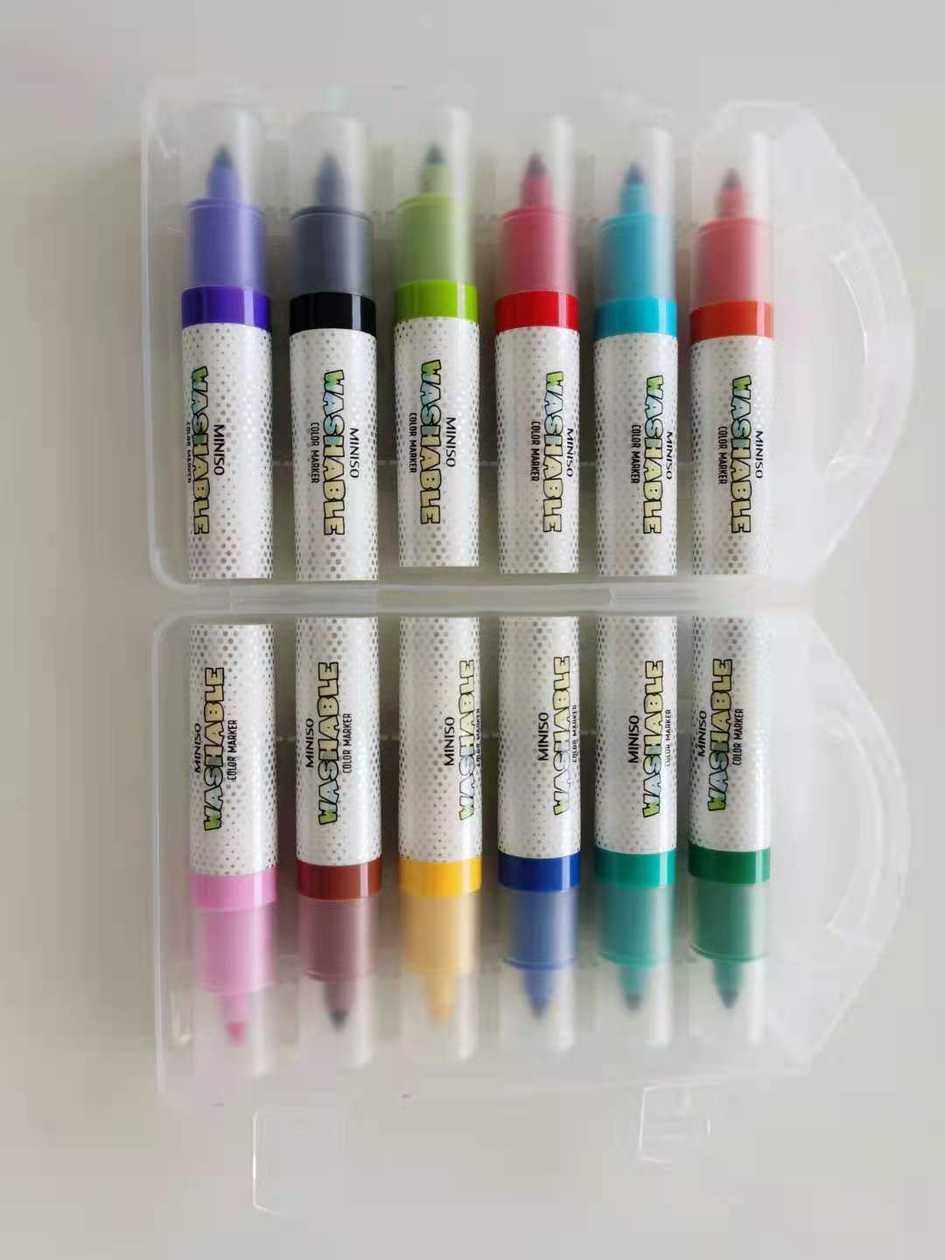 12 Color Marker Set