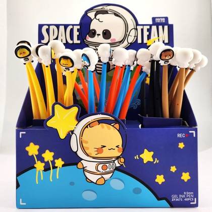 Mini Pen Series Figure Shaking Gel Pen (0.5mm, Black) (6 Assorted Models)  PDQ