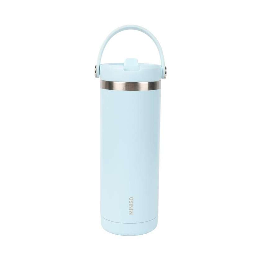 Dopamine Series Insulated Bottle with Handle 600mL(Blue)