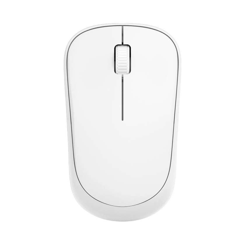 Macaron Series 2.4G Wireless Mouse Model:M833(White)