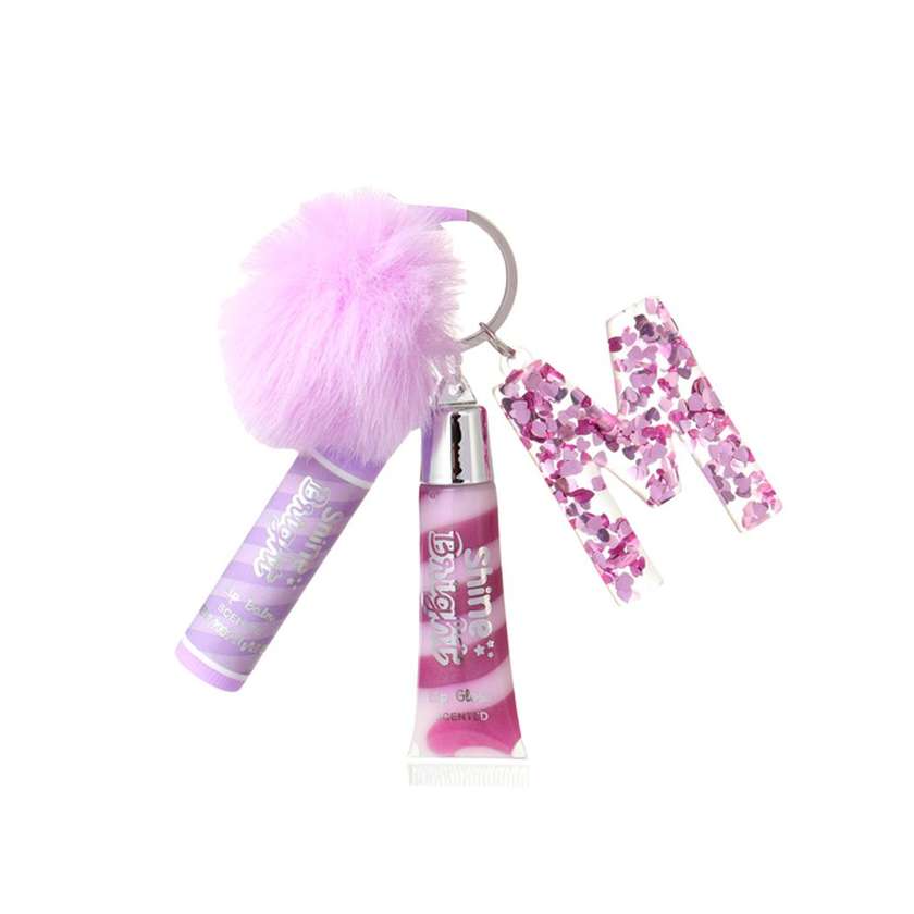 Dessert Theme Letter Design Lip Care Keychain(M)
