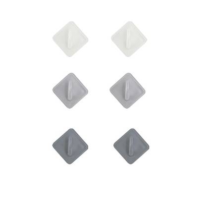 Gradient Series Diamond-Shaped Hooks (6 pcs)