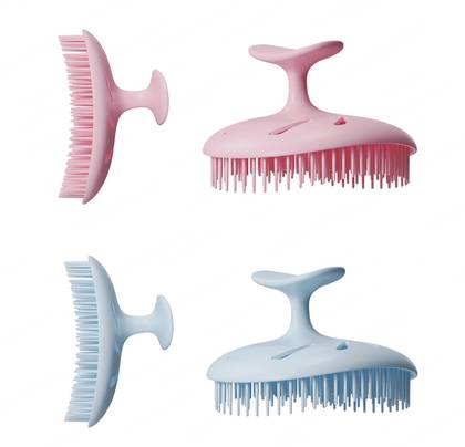 Thin Bristled Massager Shampoo Brush
