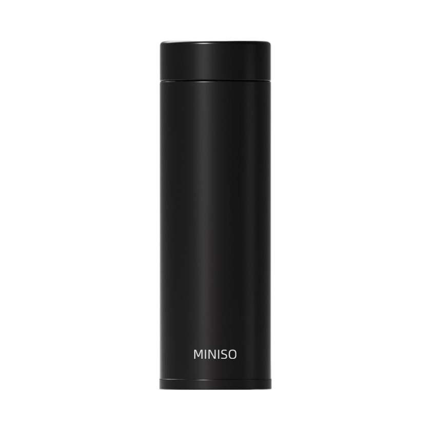 Portable Double-Wall Insulated Bottle 300mL(Black)