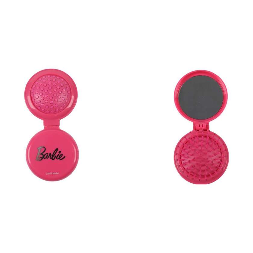 Barbie Collection Foldable Mirror & Brush