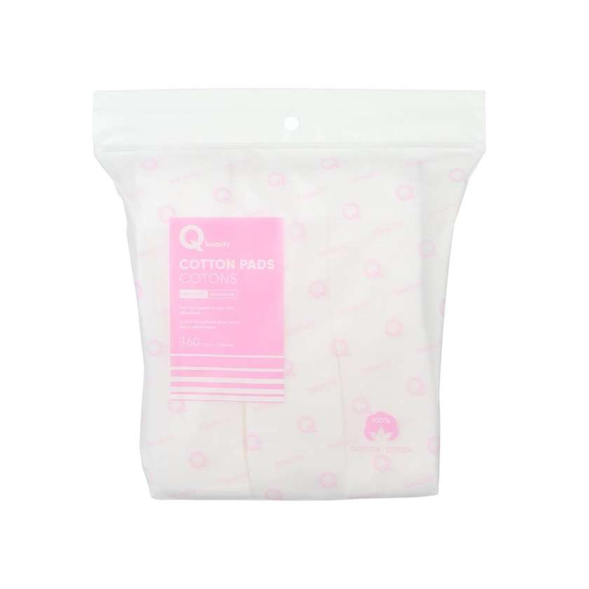 Qbeauty Soft Comfortable Cotton Pads (160 Count)