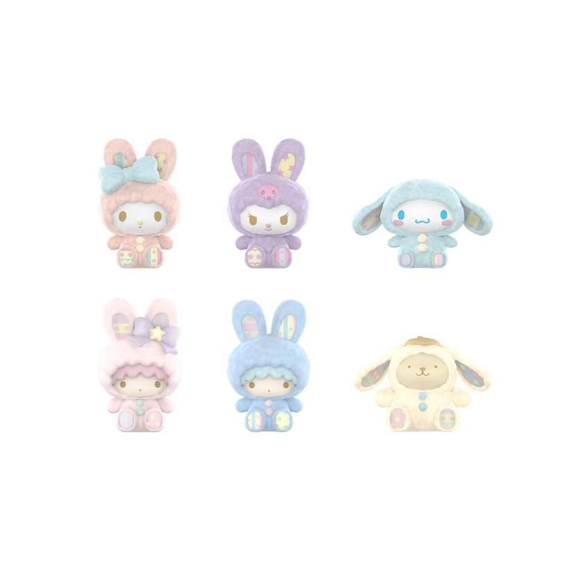 Hello Kitty and Friends Rabbit Collection Flocking Surprise Box Figure
