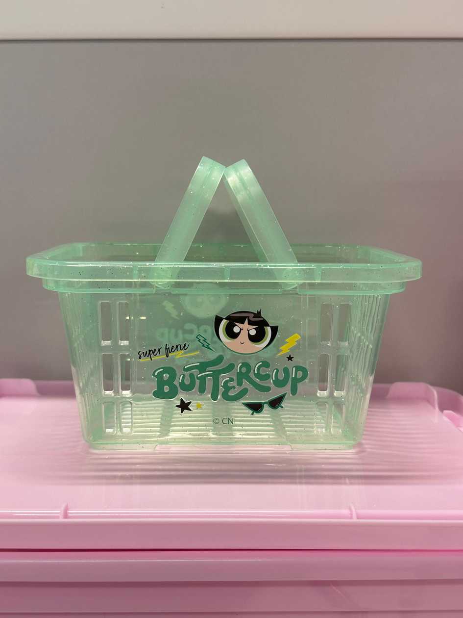 The Powerpuff Girls Collection Mini Basket with Handle (Green)