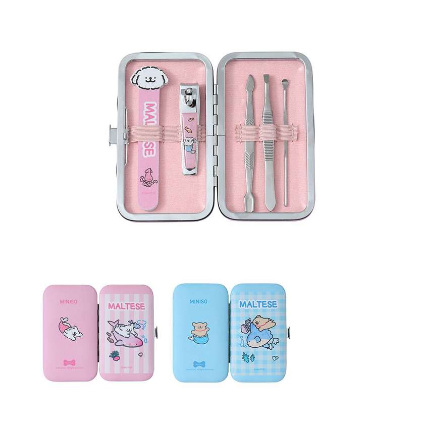 Maltese Collection Manicure Set with Storage Bag (5 pcs)
