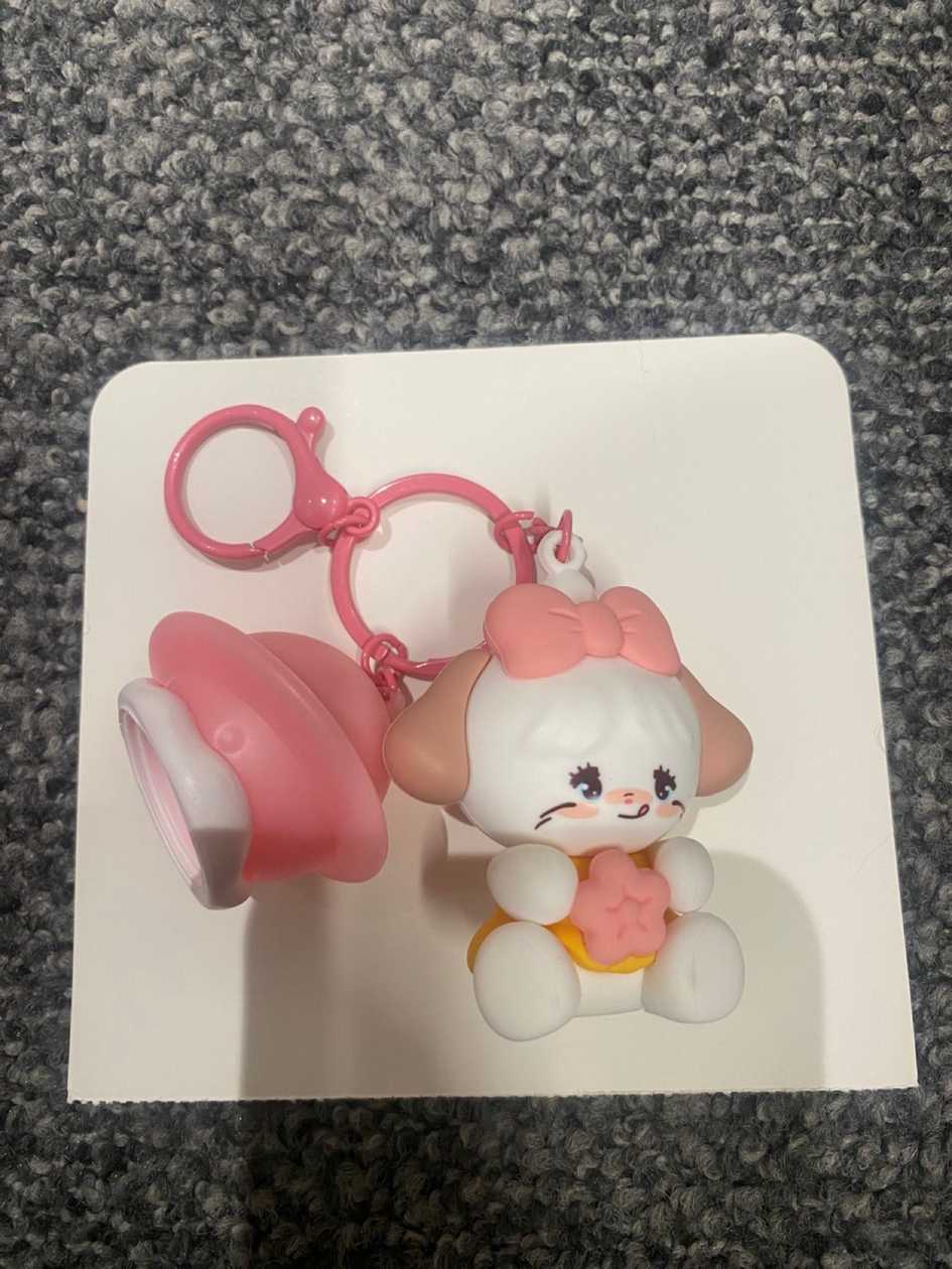 MIKKO Collection Hyacinth LED Light-up Keychain(Souffle)