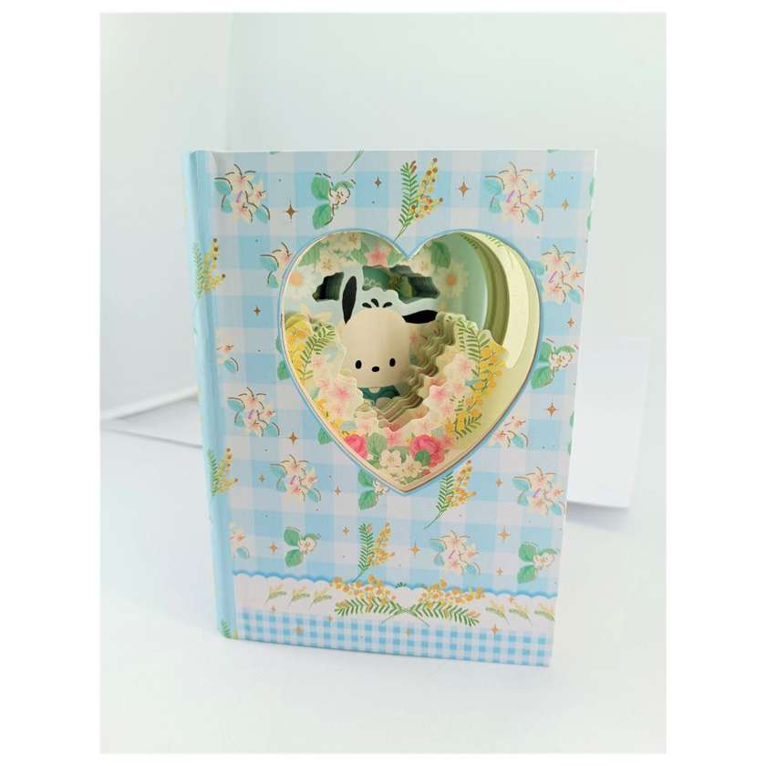 Sanrio characters Collection 36K Hollowed Hardcover Book (Pochacco, 96 Sheets) (PDQ)