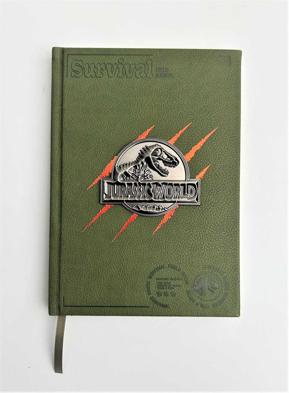 Jurassic World Collection Embossed Metal Badge Book (96 Sheets)